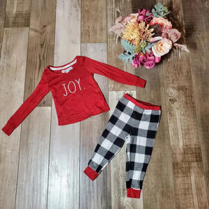 Rae Dunn Joy Family Pajamas Sleepwear Set Baby Size 6-9M NWOT